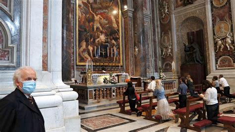 st peters basilica reopens   public