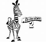Madagascar Marty Dibujos Colorare Disegni Acolore sketch template