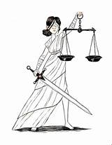 Justice Scales Getdrawings sketch template