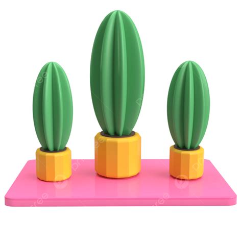 cactus arvore realista  elemento tob png arvore verde cacto