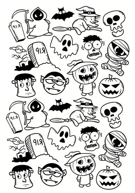 halloween coloring pages  print  kids
