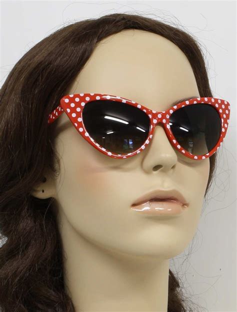 Retro 50s Glasses Beach Party Style Cat Eye Sunglasses 50s Inspired
