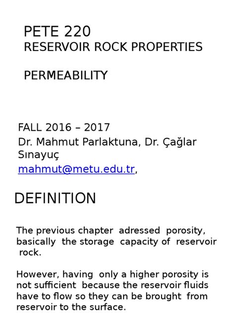permeability permeability earth sciences fluid dynamics