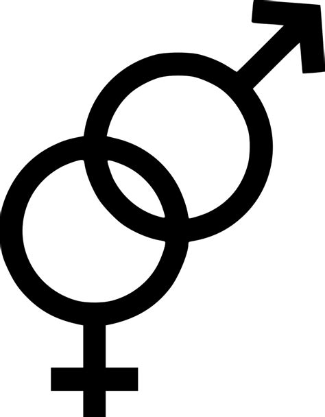 heterosexuality hetero gender sex sexual svg png icon free