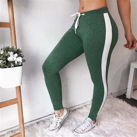 Fashion Quick Dry Skinny Sweatpants Women Breathable Work Out Gyms