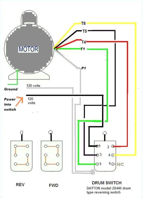 reversing single phase motor wiring diagram collection faceitsaloncom