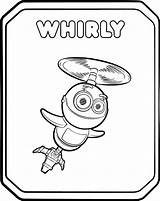 Rusty Rivets Whirly Flying Scribblefun sketch template
