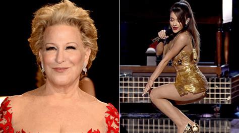 bette midler slams ariana grande s sexy image it s silly beyond belief cbs news
