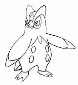 Prinplup Fargelegge Coloriages Pokémon Morningkids Tegninger Malvorlagen Ausmalen sketch template