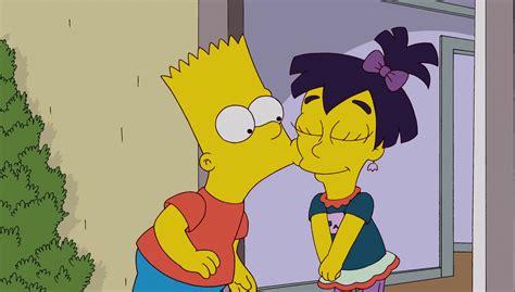 Image Bart Kisses Nikki  Simpsons Wiki Fandom Powered By Wikia