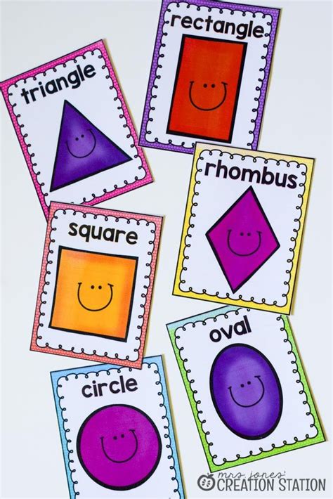 shapes poster printable