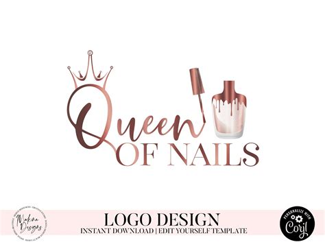 logo design  nails qolgo