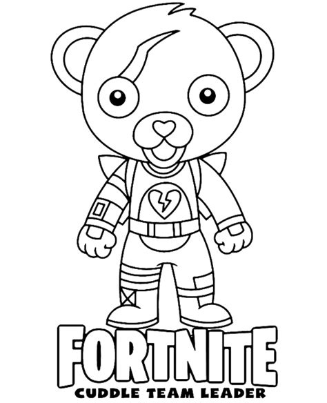 fortnite battle royale coloring page   coloring pages  kids