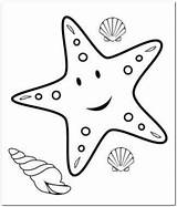 Zeester Kleurplaat Kleurplaten Starfish Downloaden Uitprinten Colorings Disimpan sketch template