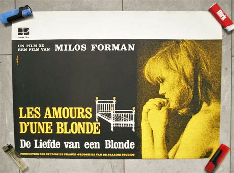 Vintage 65 Film Poster Milos Forman S Les Amours D Une Blonde Loves Of