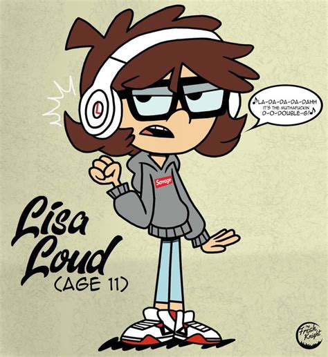 Lisa Loud Age 11 By Thefreshknight On Deviantart Loud House