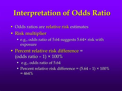 odds ratios  case control studies powerpoint  id