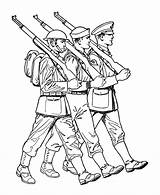 Soldaten Kleurplaat Downloaden Uitprinten sketch template