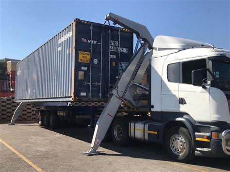 container transport container sidelifter truck hire south africa