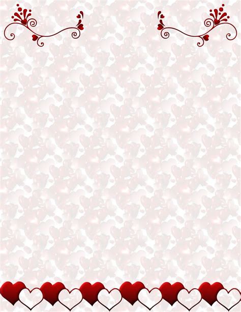 valentine stationery  printable printable word searches