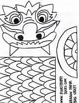 Chinese Paper Bag Craft Crafts Template Year Kids Dragon Puppet Templates Activities Preschool Printables Puppets Years Coloring Pages Scribd Make sketch template