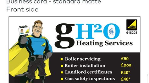 gho plumbing  heating services gas engineer
