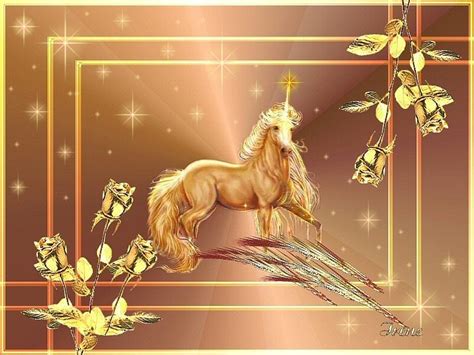 golden unicorn i love me`s world wallpaper 21768300 fanpop
