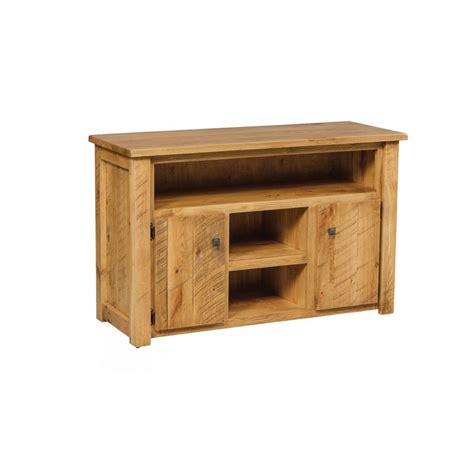 rustic wood tv stand amish crafted furniture