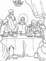 Avondmaal Kleurplaten Pasen Wielkanoc Christelijke Bijbelse Kolorowanki Religijne Dzieci Bijbel Jezus Kindengeloof Topkleurplaat sketch template
