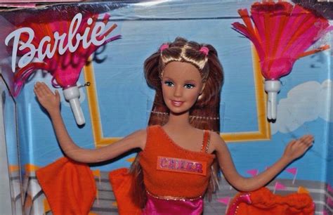 Nib 2003 2 Ever Flex Body Cheerleader Dolls Kayla And Barbie Poseable Ex