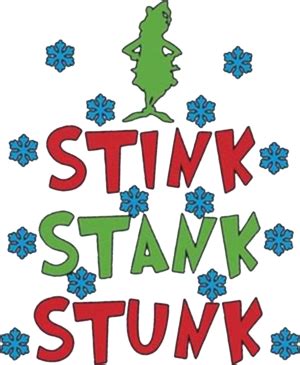 grinch stink stank stunk christmas  shirt