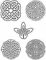 Celtic Coloring Knot Pages Knots Designs Entrelacs Celtiques Cross Tattoo Meaningful Tattoos Drawing Patterns Color Symbols Motifs Clipart Keltische Clip sketch template