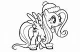 Pony Little Coloring Pages Christmas Printable Kids Disney Color sketch template