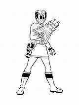 Power Rangers Coloring Pages Samurai Red Megaforce Cartoons Powers Pose Super Choose Board sketch template