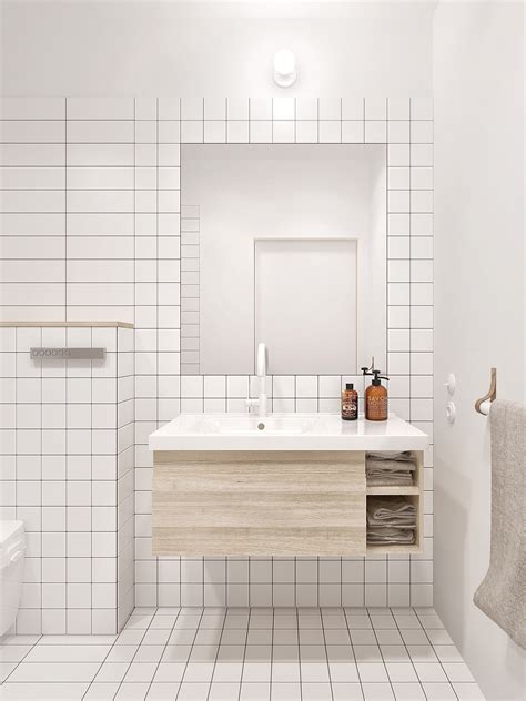 white tile bathroom interior design ideas