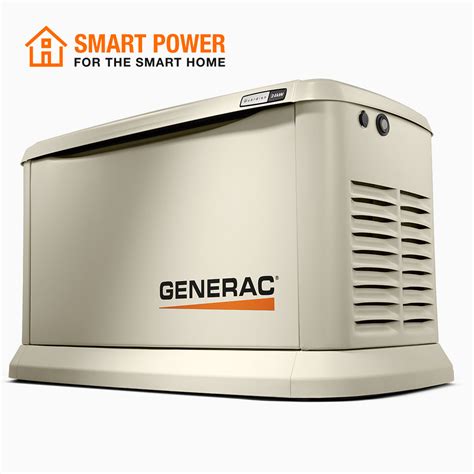 generac guardian  kw aluminum automatic home standby generator  ziller electric