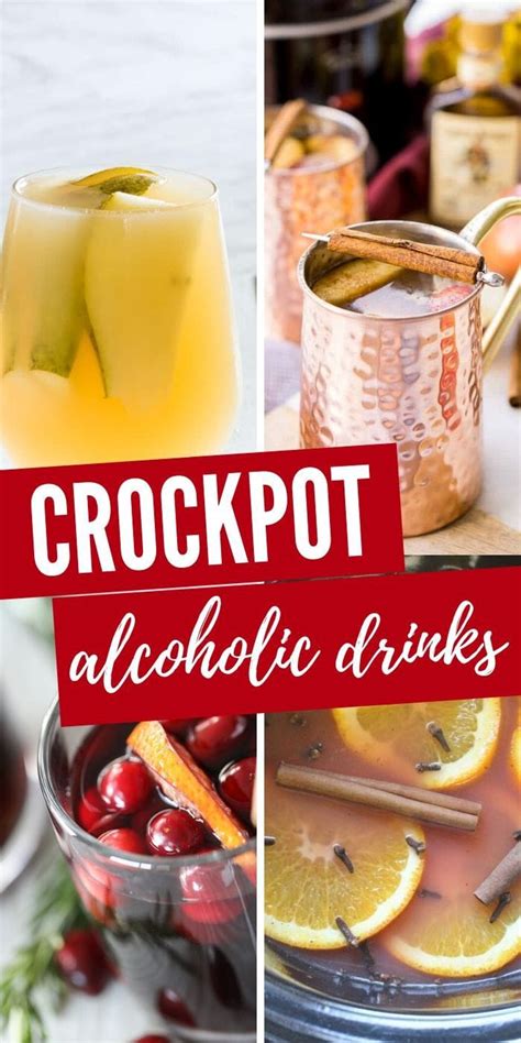 Alcoholic Drinks You Can Make In Your Slow Cooker