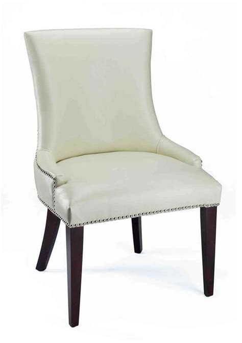 white leather dining room chairs home furniture design