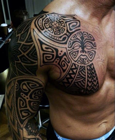 90 Tribal Sleeve Tattoos For Men Manly Arm Design Ideas Tribal