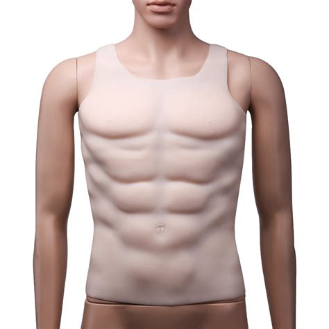 1950g Thickened 3 5 Thick Silicone False Pectoral Muscle Man Fake Chest
