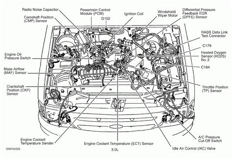 ford engine diagram