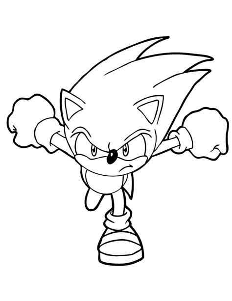 coloring pages  sonic  hedgehog coloring home