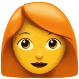 woman red haired emoji uf ud ufb