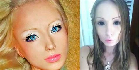 valeria lukyanova also known as human barbie doll finally revealed her
