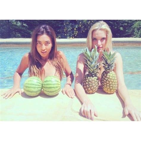 watermelon vs pineapple pool pinterest summer bff pictures and friend pictures