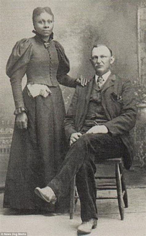 19th century images capture brave interracial couples