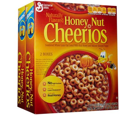 Cheerios Honey And Nut Cereal X4