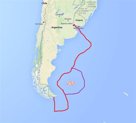 falkland islands lie in argentinian waters rules un commission the un
