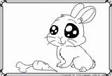Coloring Cute Bunny Pages Baby Bunnies Rabbits Carrot Rabbit Print Animals Cat Anime Flowers Popular Year Library Clipart Coloringhome Coloringtop sketch template
