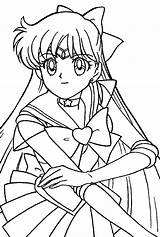 Coloring Getdrawings Sailormoon Pages sketch template